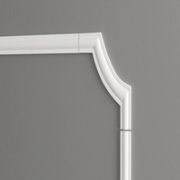 Декоративный уголок гладкий C1-157 A (145х145х13мм)