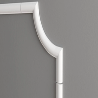 Декоративный уголок гладкий C1-130 A (105х105х8мм)