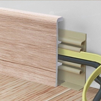 Напольный Плинтус Rico Concept 80 Секвойя кремовая