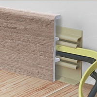 Напольный Плинтус Rico Concept 80 Вишня гамильтон