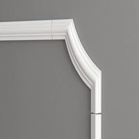 Декоративный уголок гладкий C1-DD002 (157х157х19мм)