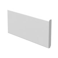 Напольный плинтус Grand Sequoia 11-0 Белый Матовый