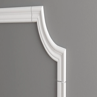 Декоративный уголок гладкий C1-DD400 (200х200х16мм)