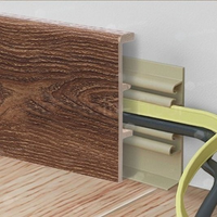 Напольный Плинтус Rico Concept 80 Дуб миндальный