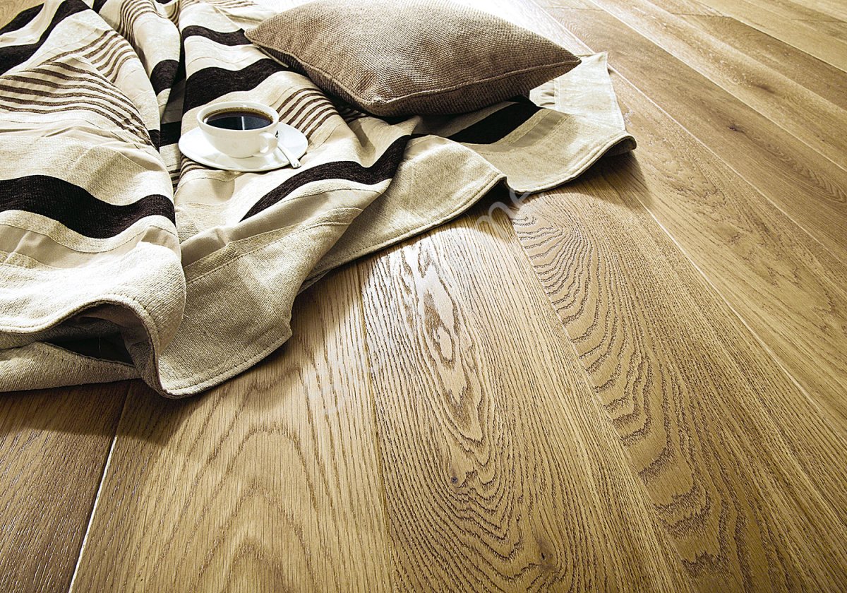 Паркетная доска Дуб Caramel 1-о пол. Grande лак 2200*180 5G