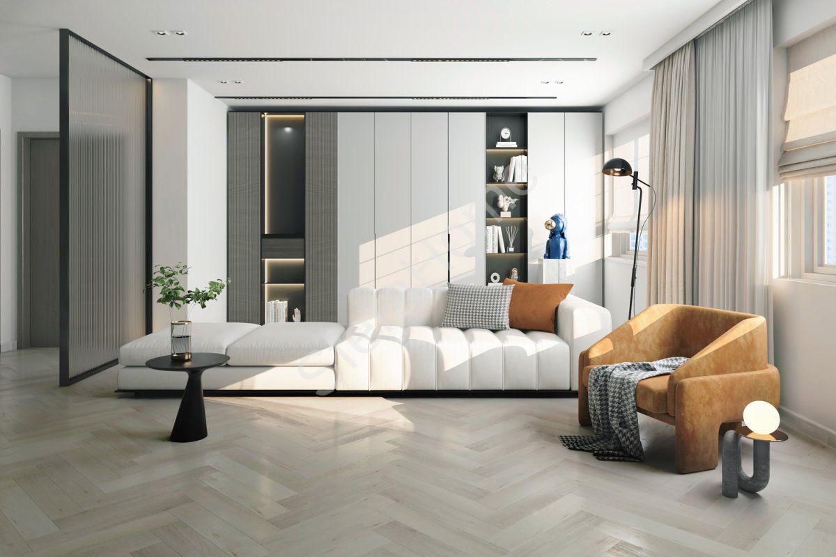Кварцевый ламинат Home Expert Parquet Дуб Баварский лес 33-69W906