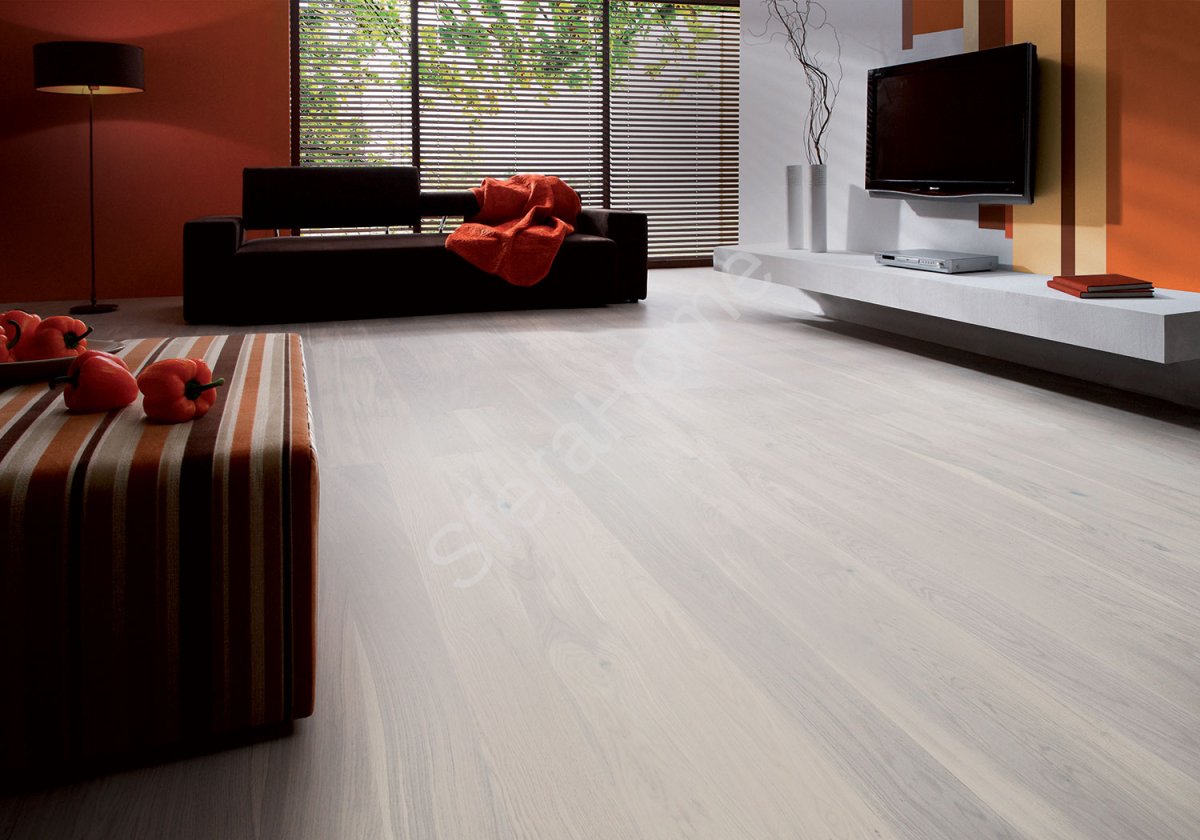 Паркетная доска Дуб White Truffle мат.лак 1-о пол. Grande 2200*180 5G