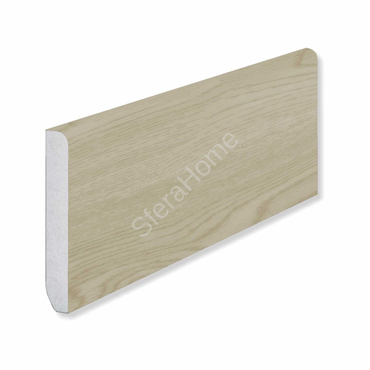 Кварцевый плинтус Fargo JC 18001-35 Ясень Белый