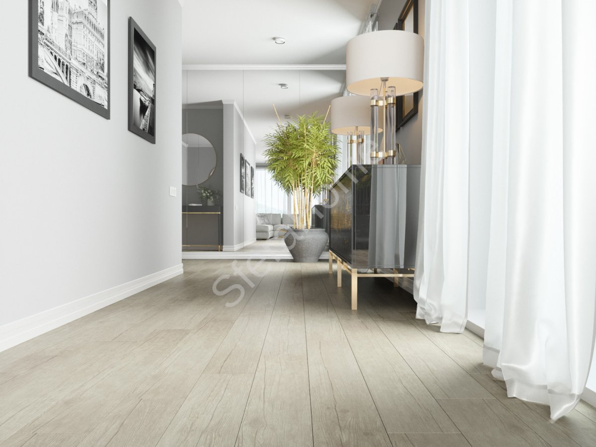 Кварц-виниловая плитка Decoria Mild Tile 1401 Дуб Тоба