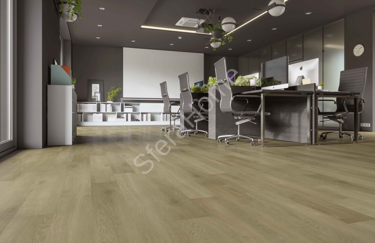 Кварцевый ламинат Home Expert Natural Дуб Волшебный лес 2185-12