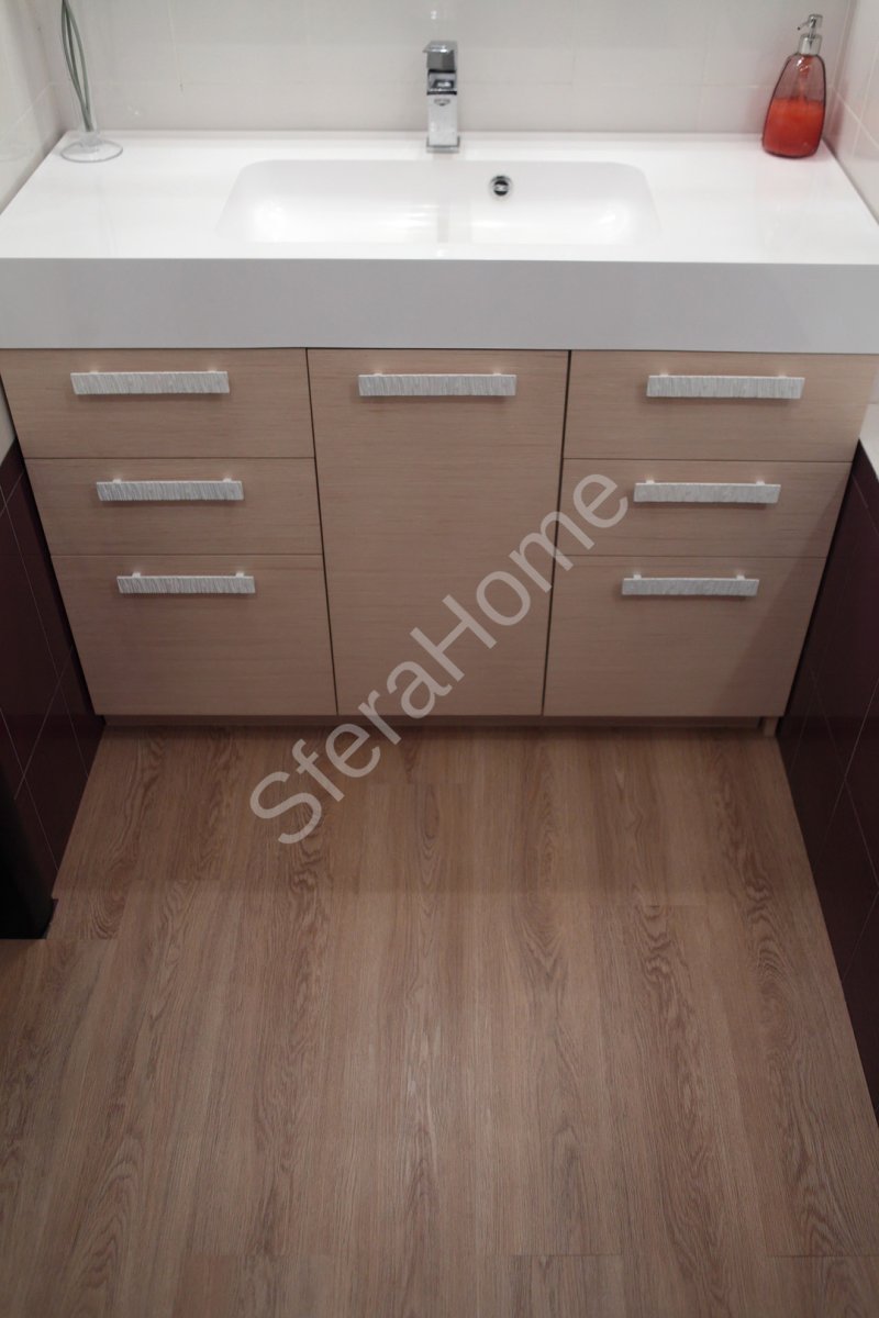 Кварц-виниловая плитка Refloor Home Tile WS 711 Дуб Мичиган