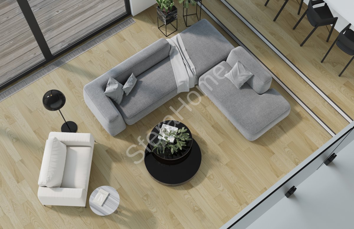 Кварцевый паркет Quartz Parquet Классик Дуб Тоскана 407 7/1,2 мм