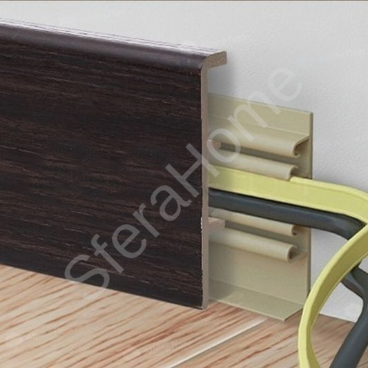 Напольный Плинтус Rico Concept 80 Венге Мали