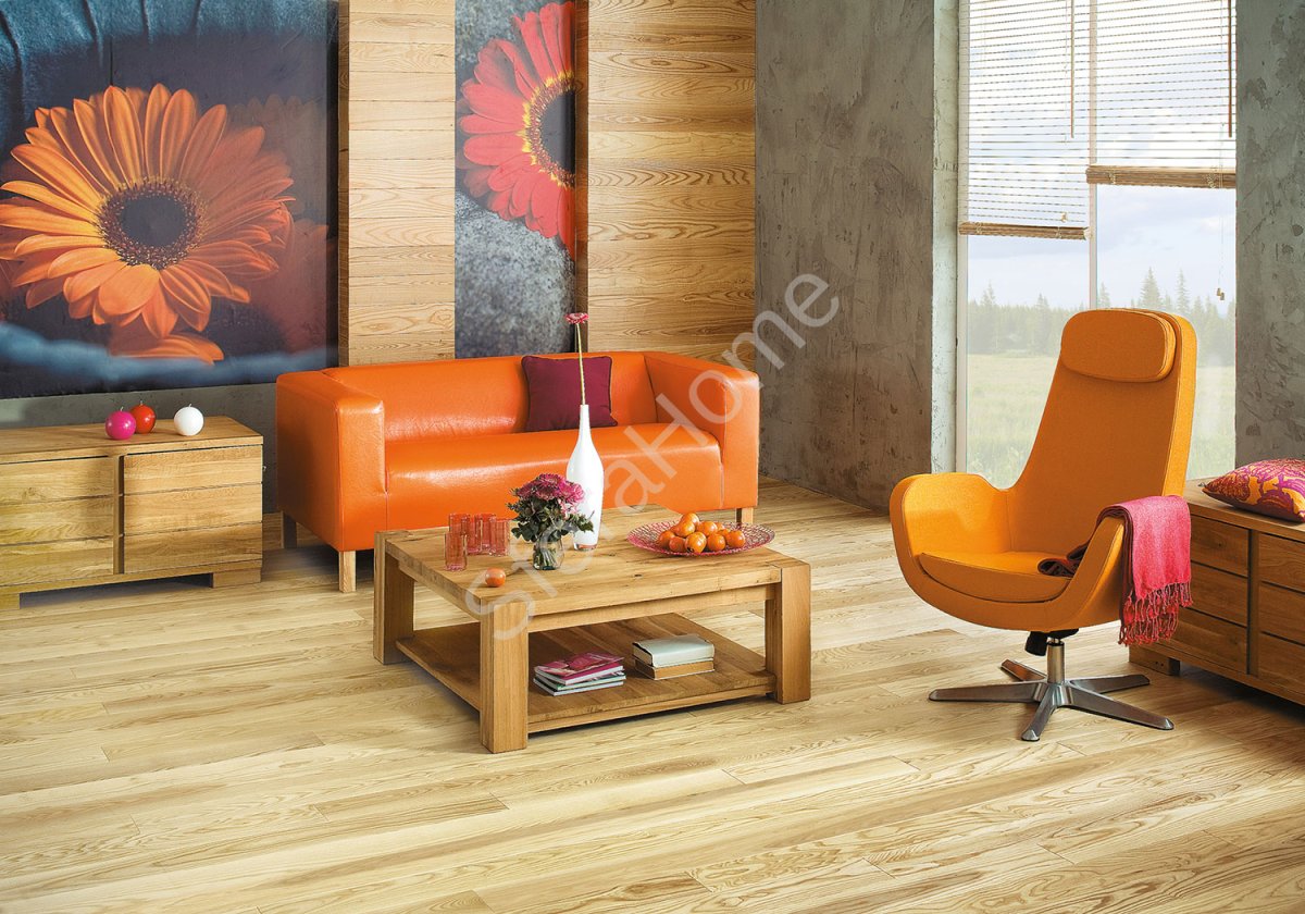 Паркетная доска Ясень Saimaa 1-о пол. Piccolo лак 1092*130