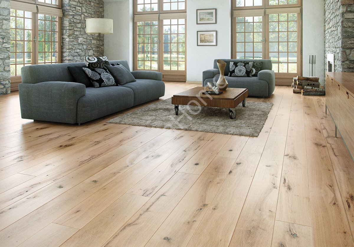 Паркетная доска Дуб Ivory 1-о пол. Grande масло 2200*180 5G