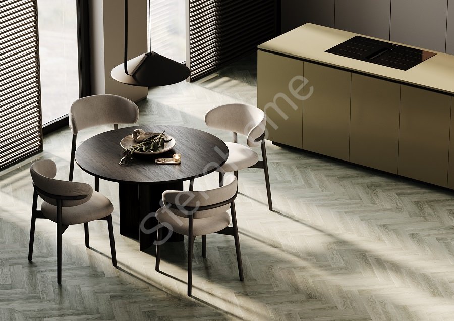 Кварцевый ламинат Fargo Herringbone Дуб Дартмур 44-88292-004