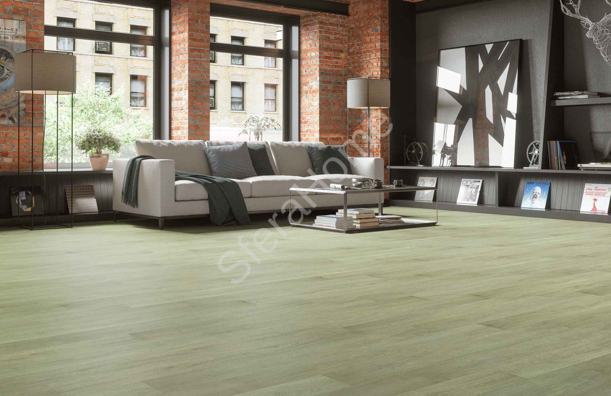 Кварцевый ламинат Home Expert Natural Дуб Утренний Лес 1208/2180-03