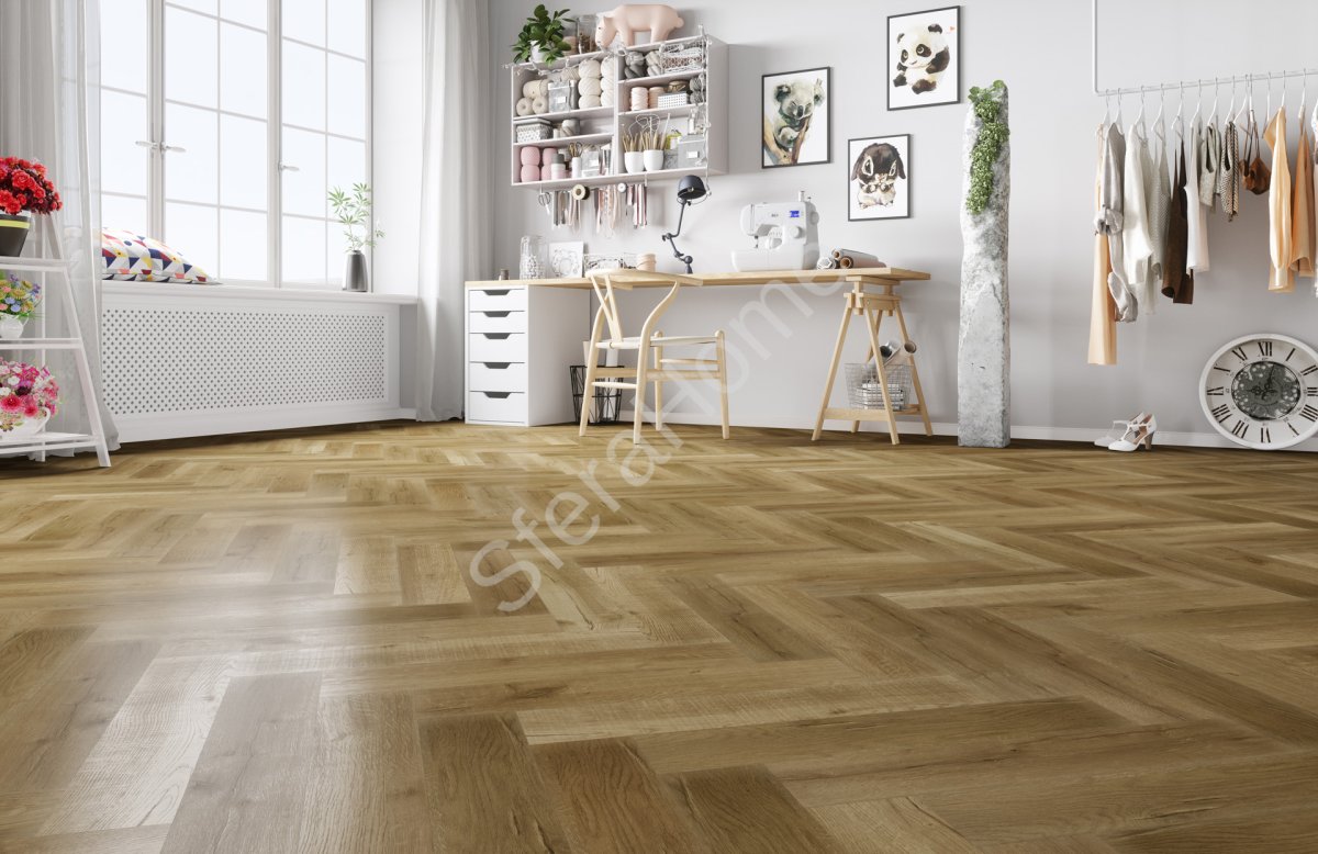 Кварцевый ламинат Fargo Parquet Дуб Робуста 33-81996-9 4/0.5 мм