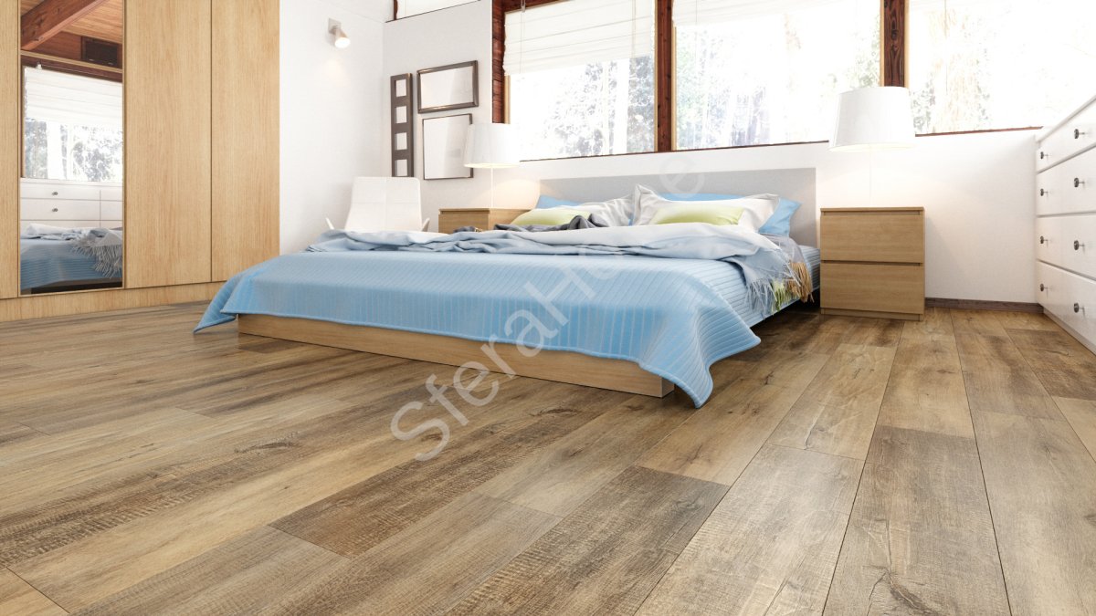 Кварцевый ламинат Fargo Comfort Дуб Медовый VL 88041-001