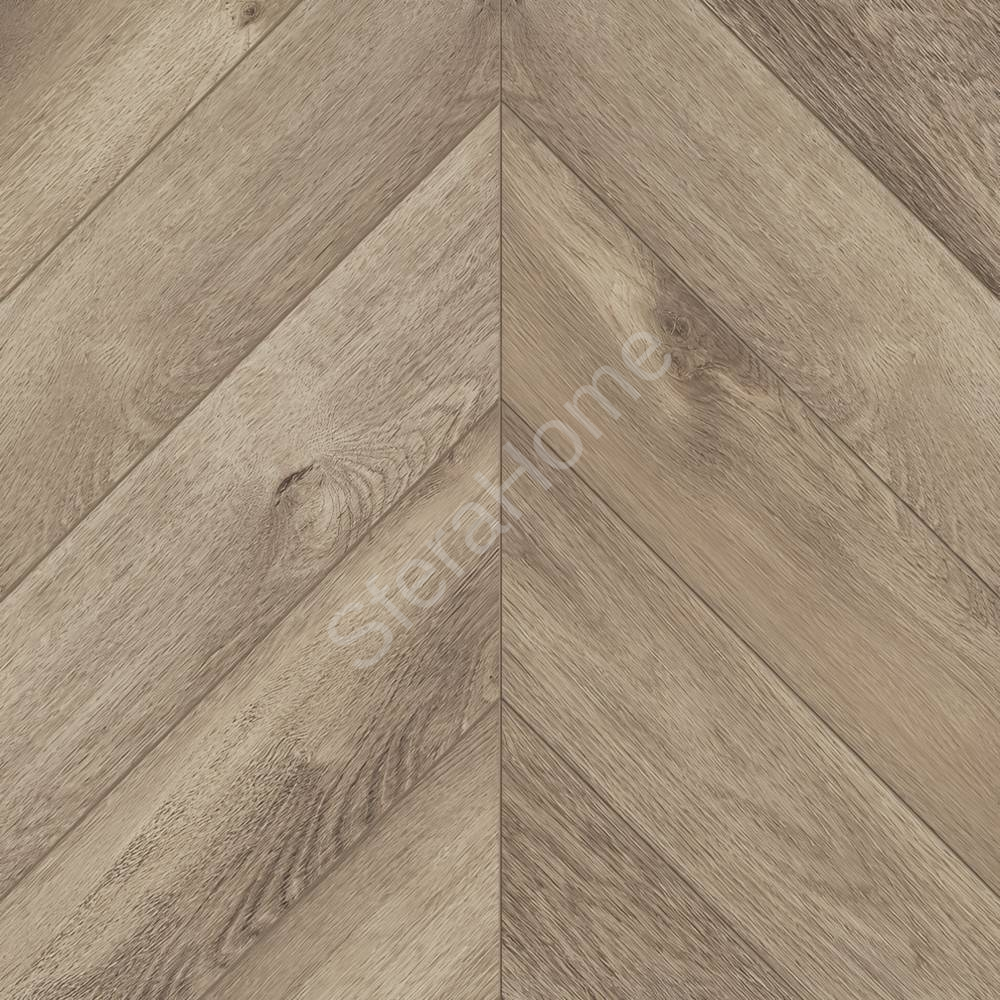 Кварцевый ламинат SPC Chevron Дуб Натуральный Отбеленный