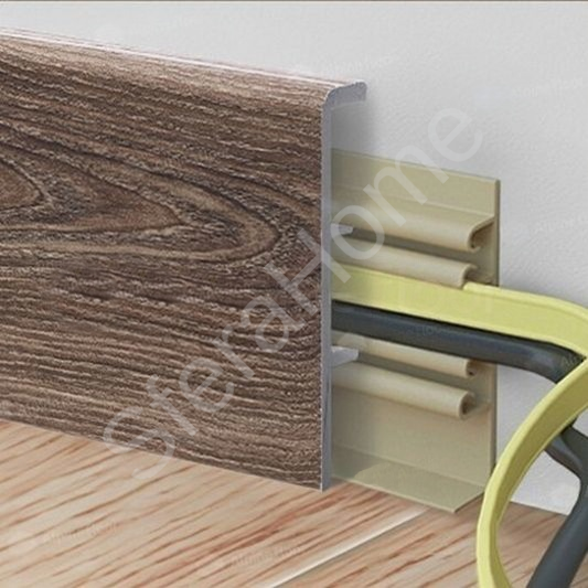 Напольный Плинтус Rico Concept 80 Дуб фисташковый