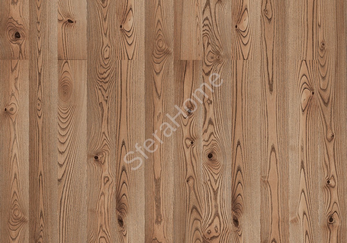 Паркет. доска Ясень Hazelnut 1-о пол. Grande лак браш 2200*180 5G