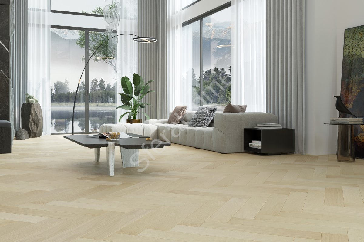 Кварцевый паркет Quartz Parquet Английская Ёлка Дуб Испанский 33-404 5/0,6 мм