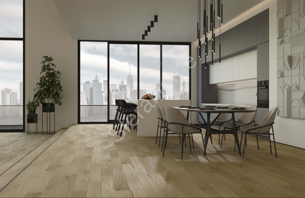 Кварцевый паркет Quartz Parquet Классик Дуб Тоскана 407 7/1,2 мм