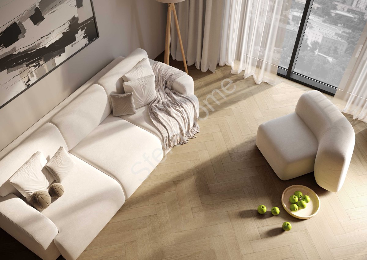 Кварцевый паркет Quartz Parquet Штучный паркет Дуб Хельсинки 44-1258-58 5/0,6 мм