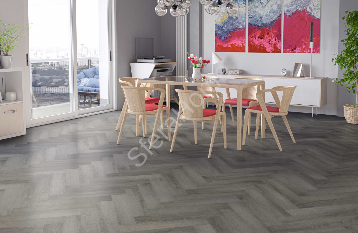 Кварцевый ламинат Fargo Parquet Дуб Вулканический Пляж 33-2074-05 4/0.5 мм