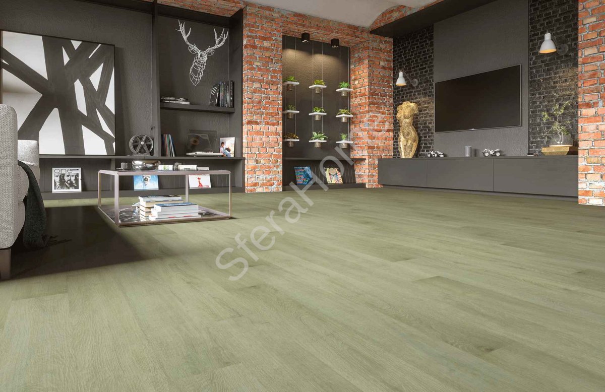 Кварцевый ламинат Home Expert Natural Дуб Утренний Лес 1208/2180-03